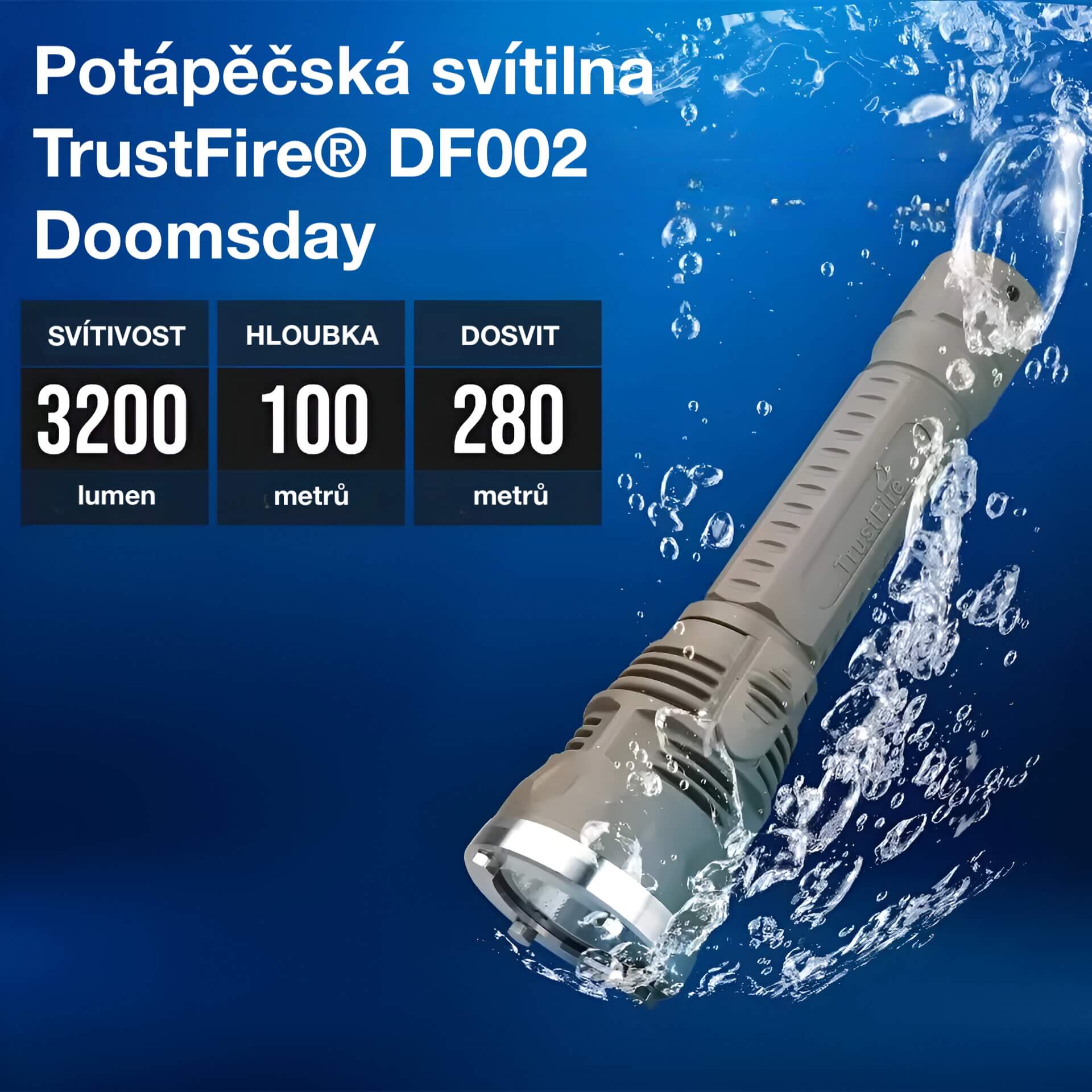 Základní informace svítilna DF002
